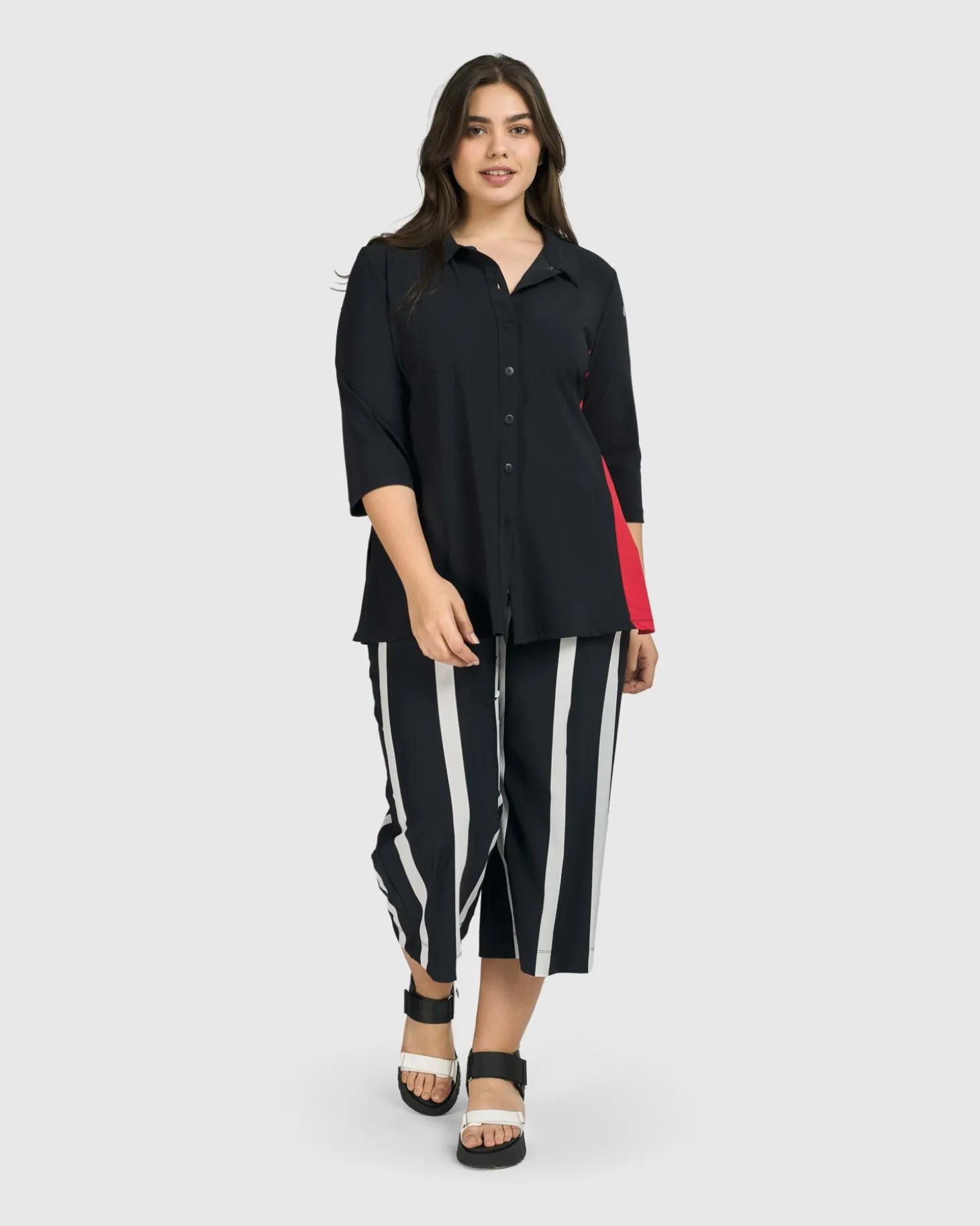Women Alembika Tekbika Adeline Shirt Jacket, Black
