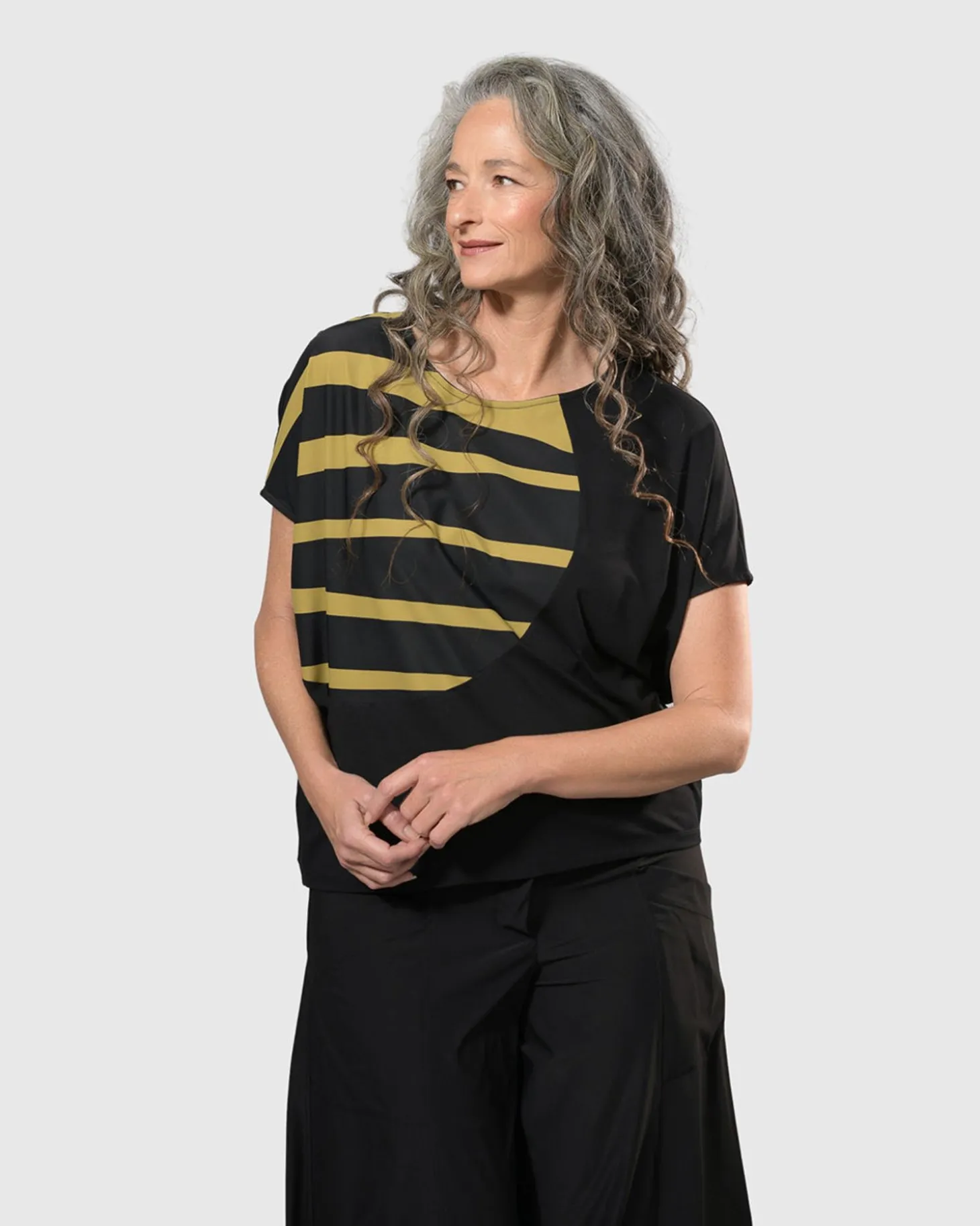 Women Alembika Tekbika Bliss Boxy Top, Dunes