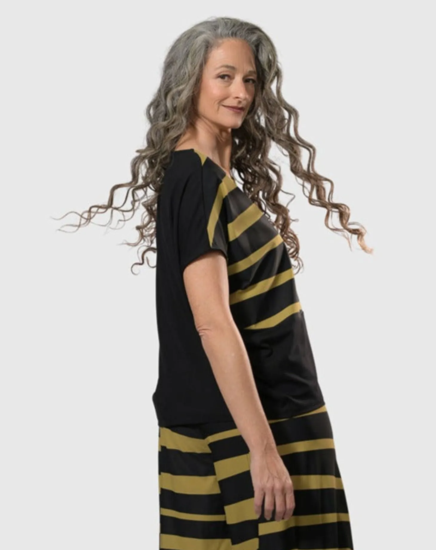 Women Alembika Tekbika Bliss Boxy Top, Dunes