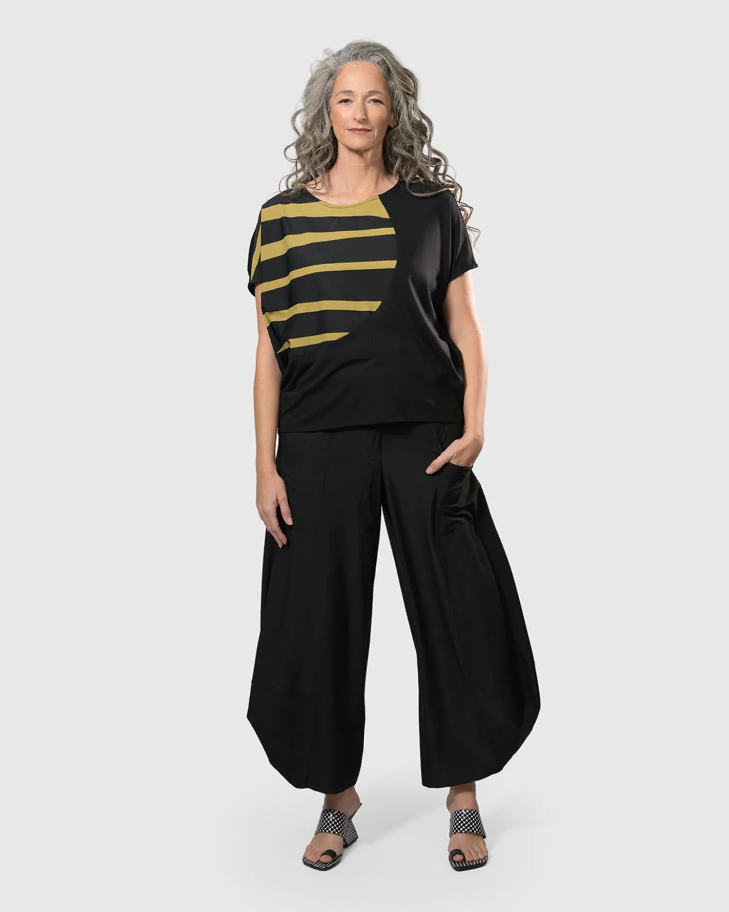 Women Alembika Tekbika Bliss Boxy Top, Dunes