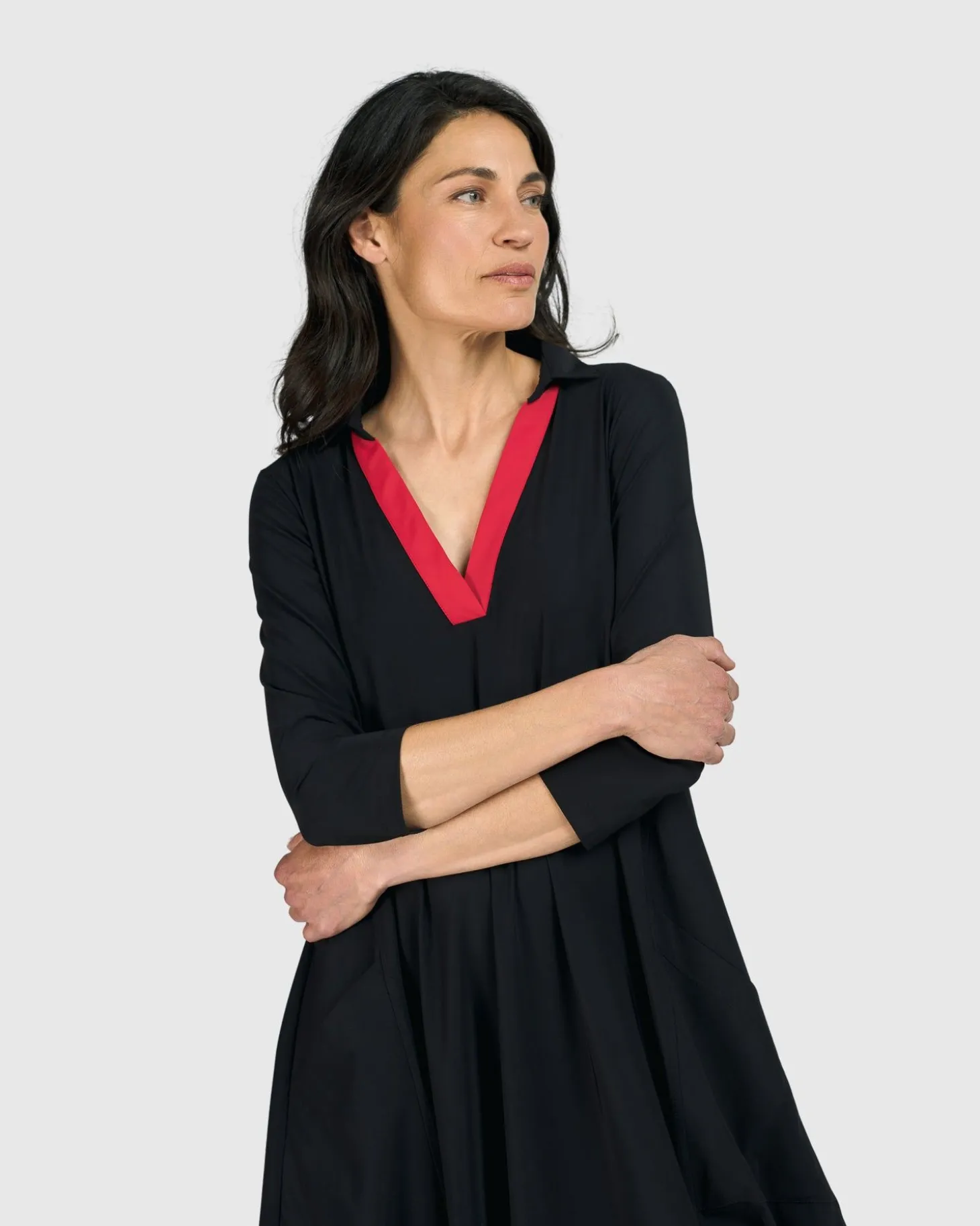 Women Alembika Tekbika Celine Dress, Black