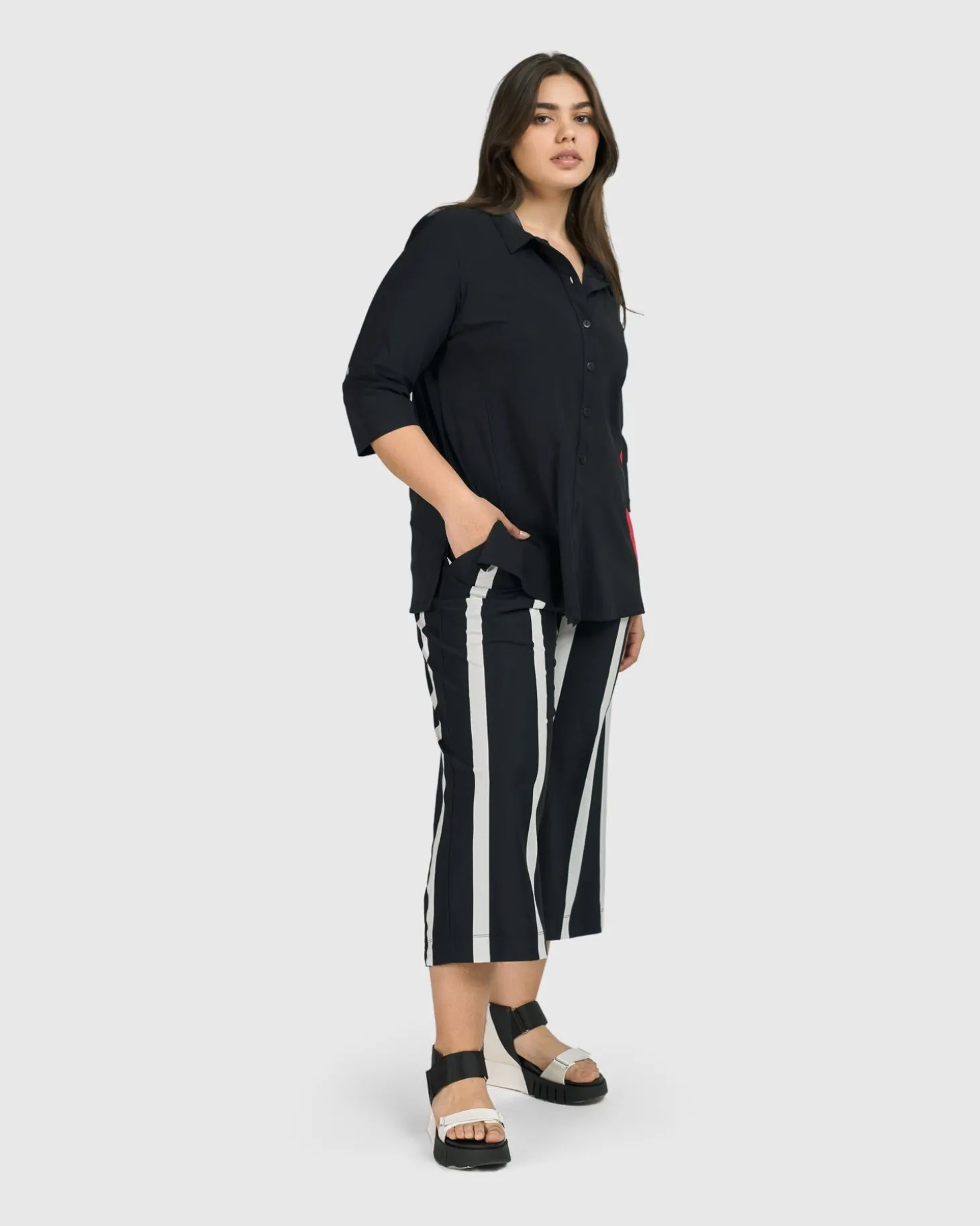 Women Alembika Tekbika Chagall Pants, Stripes