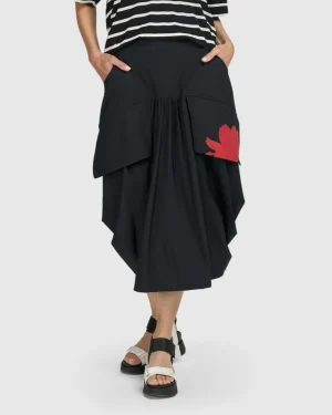 Women Alembika Tekbika Gotta Have Art Skirt, Flower