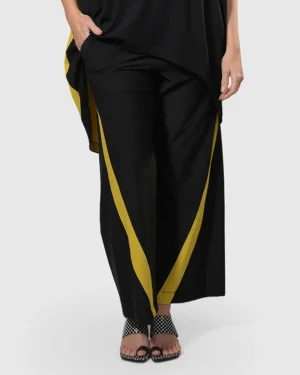 Women Alembika Tekbika Jessie Flow Pants, Yellow