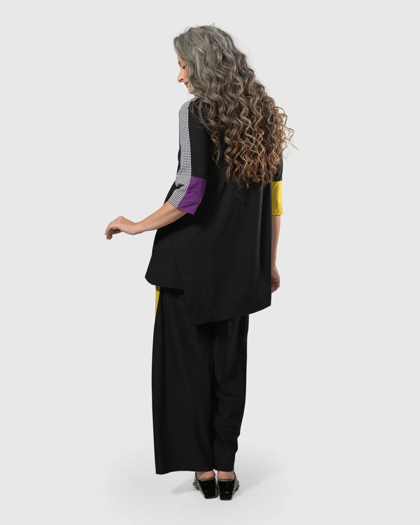Women Alembika Tekbika Jessie Flow Pants, Yellow