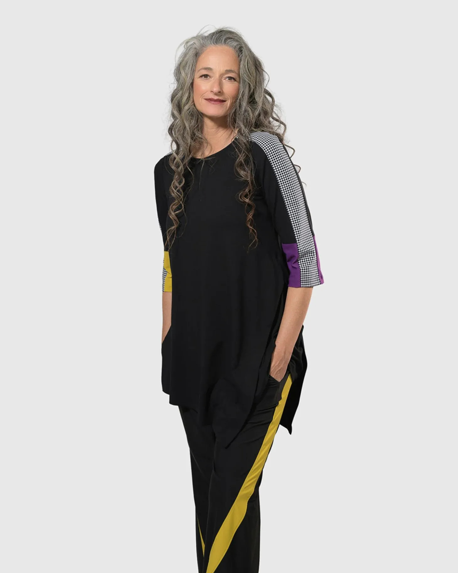 Women Alembika Tekbika Jessie Flow Pants, Yellow