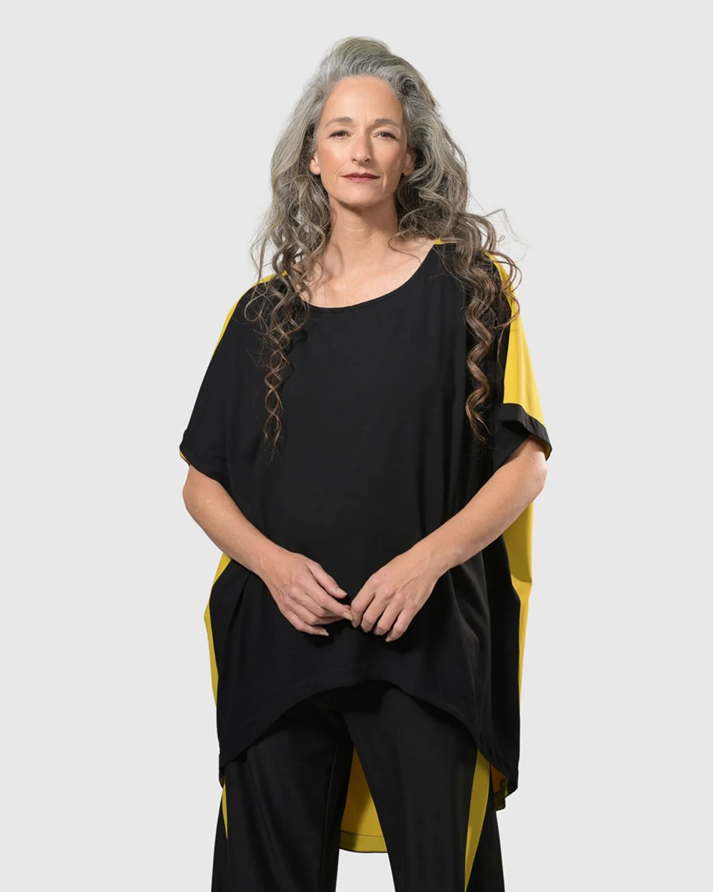 Women Alembika Tekbika Jessie Flow Pants, Yellow