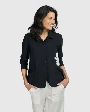 Women Alembika Tekbika Mont Blanc Blazer, Flower
