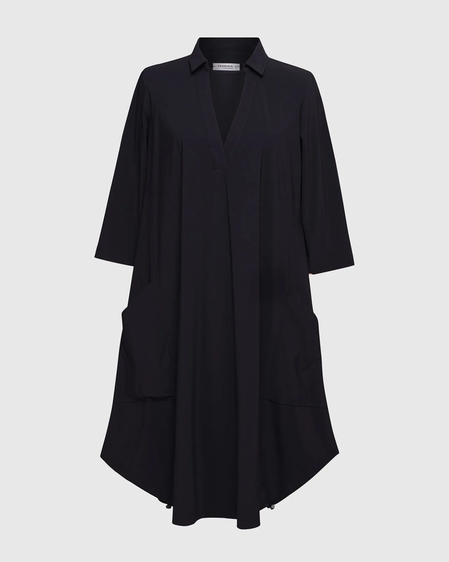 Women Alembika Tekbika Popover Dress, Black