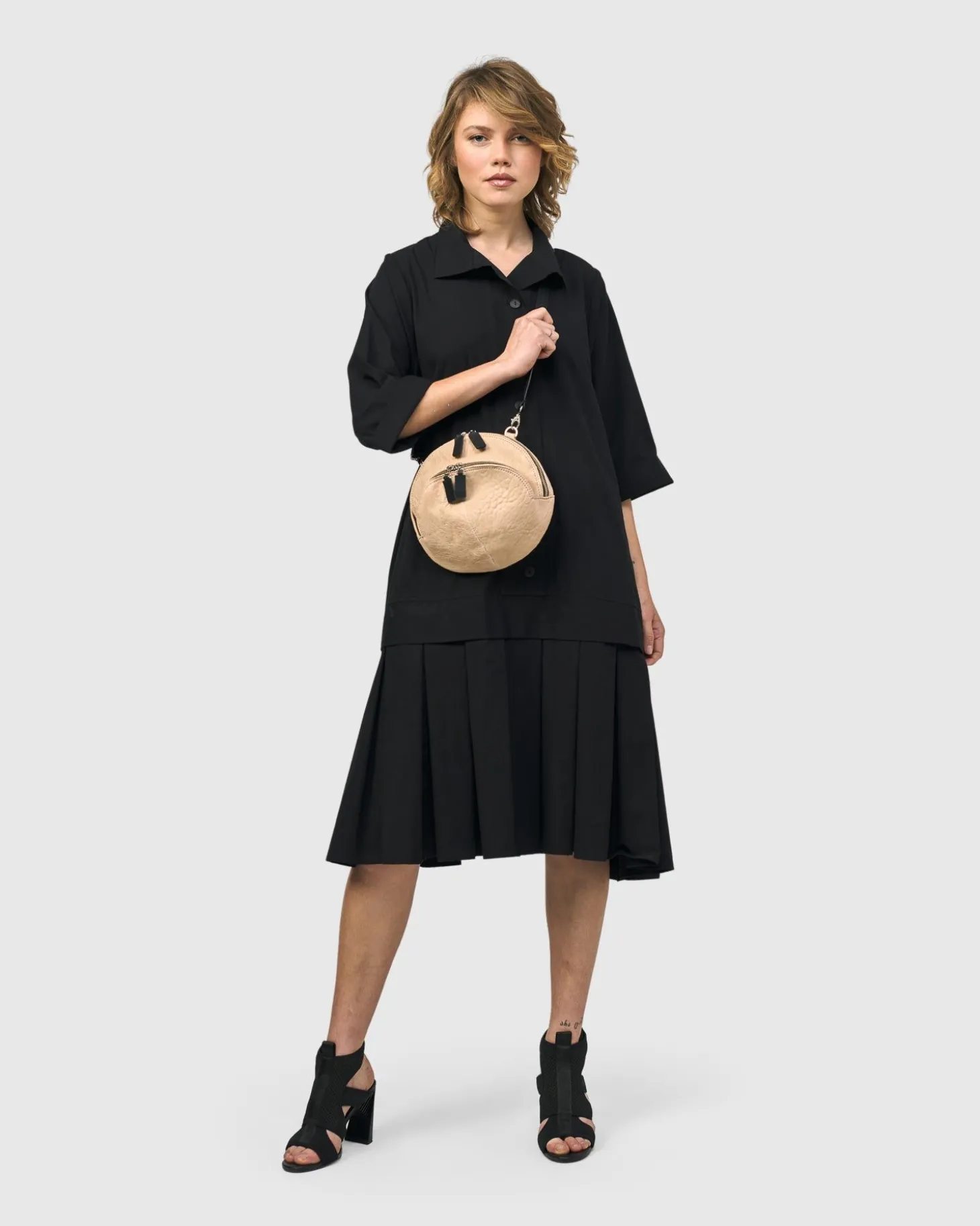 Women Alembika Urban Astor Shirt Dress, Black