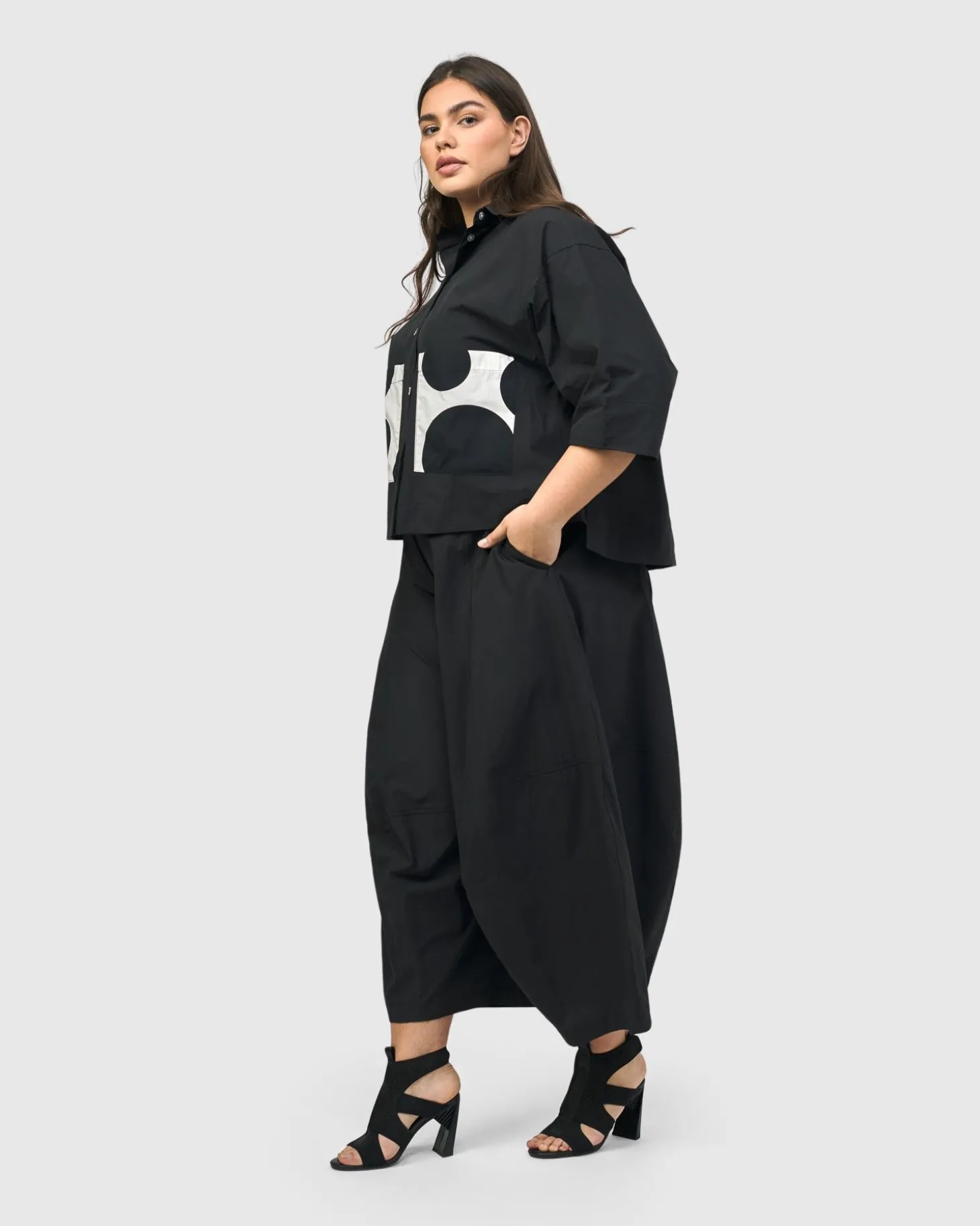 Women Alembika Urban Bowery Balloon Pants, Black