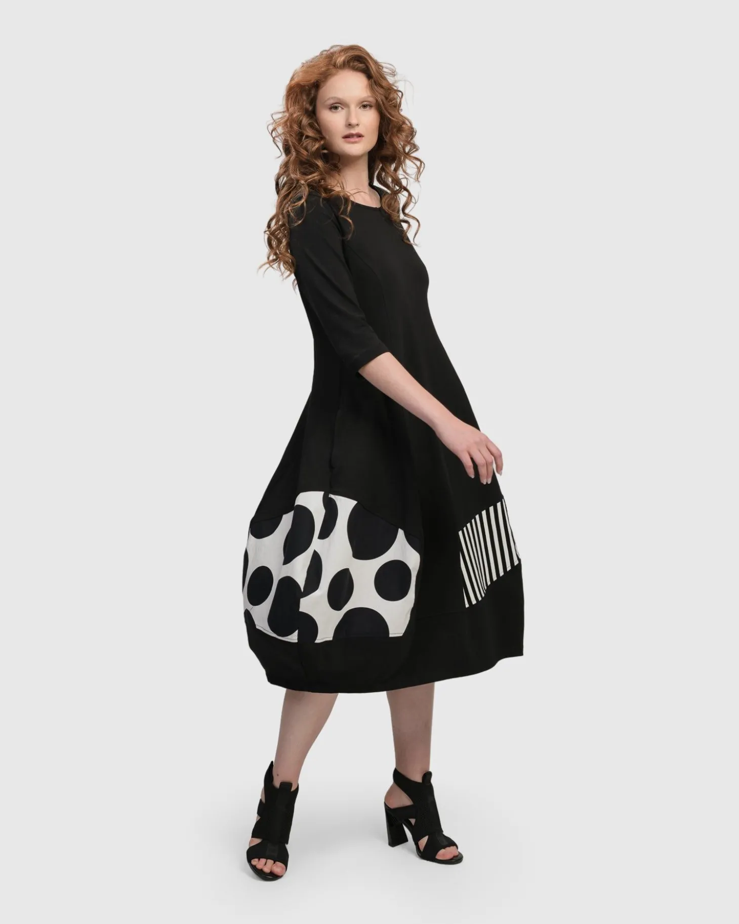 Women Alembika Urban Broadway Cocoon Dress, Mono
