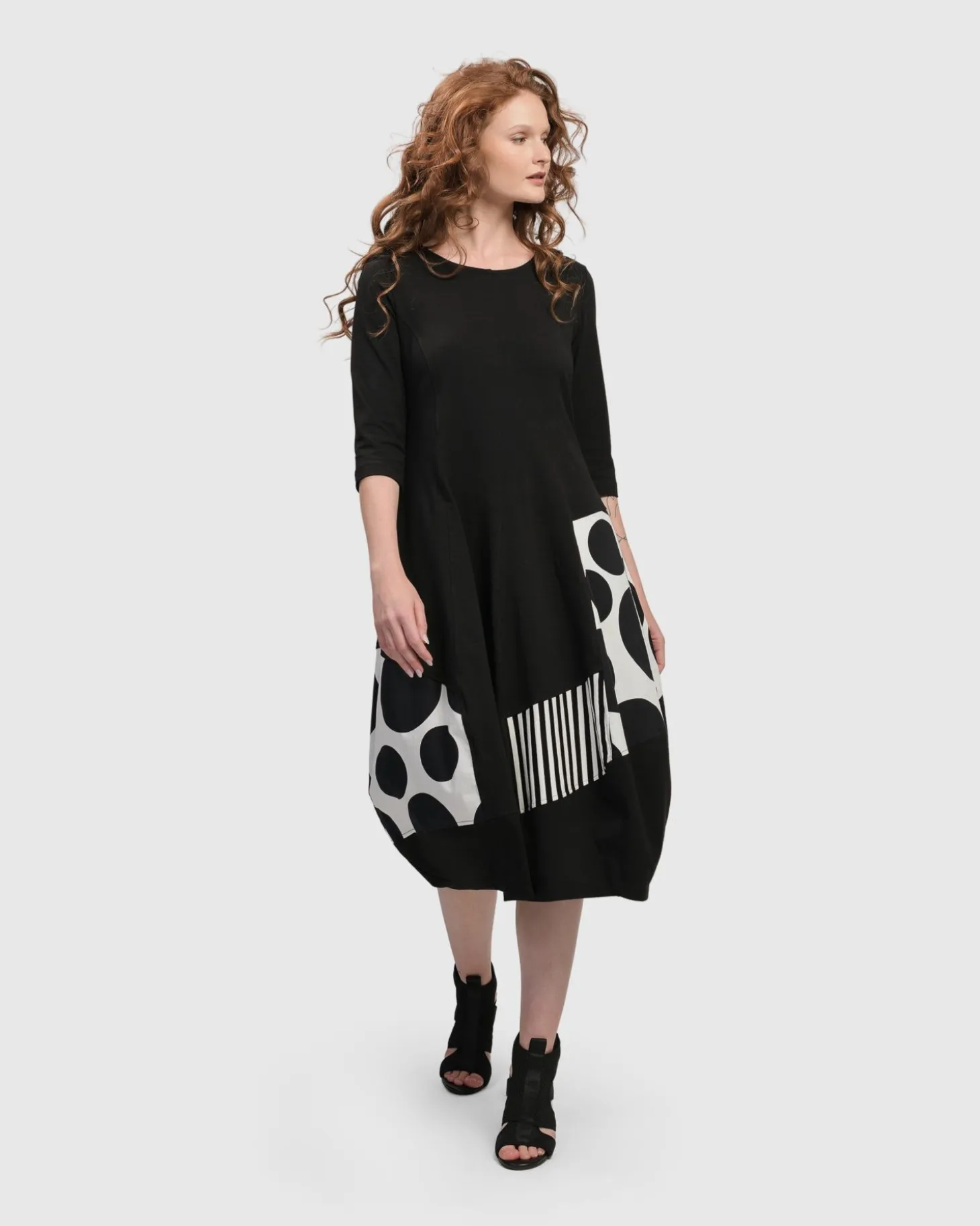 Women Alembika Urban Broadway Cocoon Dress, Mono
