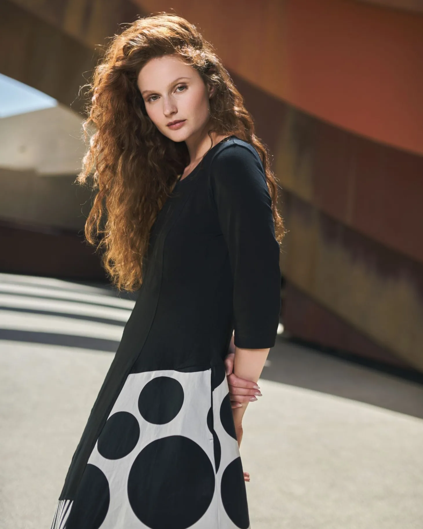 Women Alembika Urban Broadway Cocoon Dress, Mono