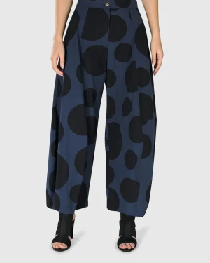 Women Alembika Urban Carnavale Balloon Pants, Navy