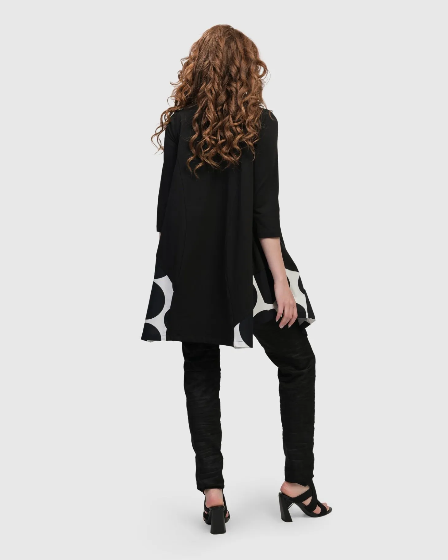 Women Alembika Urban Domino Trapeze Top, Mono