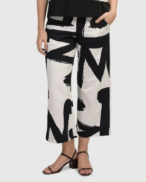 Women Alembika Urban Eden Wide-Leg Pants, Marker