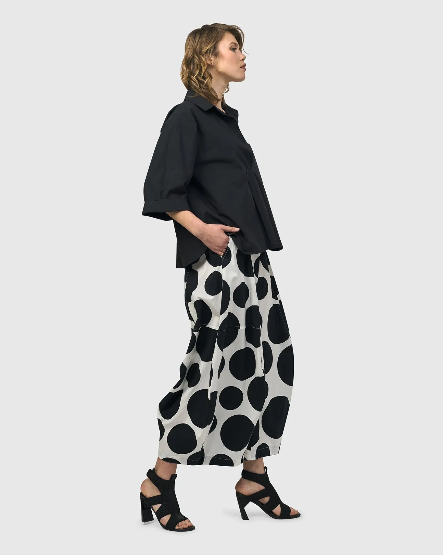 Women Alembika Urban Fran A-Line Blouse, Black