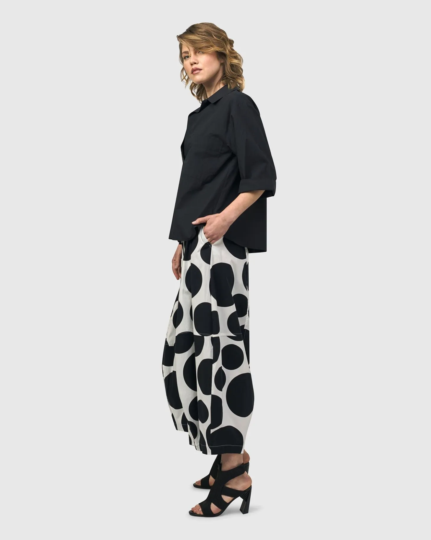 Women Alembika Urban Fran A-Line Blouse, Black