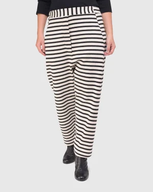 Women Alembika Urban French Terry Trousers, Lines