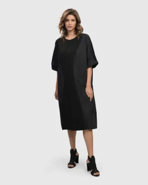 Women Alembika Urban Gramercy Oversized Dress, Black