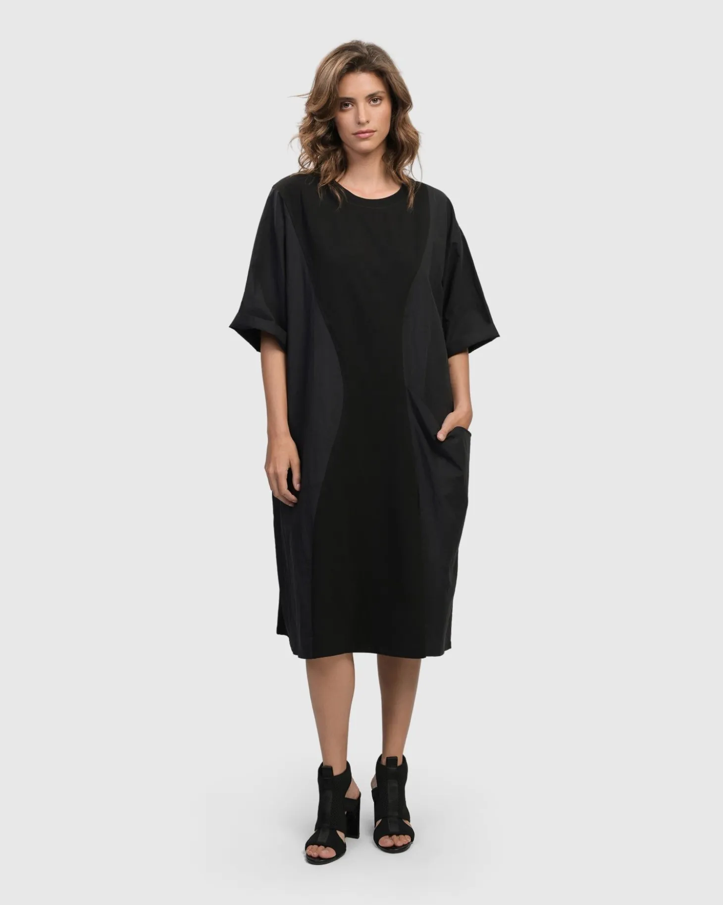 Women Alembika Urban Gramercy Oversized Dress, Black