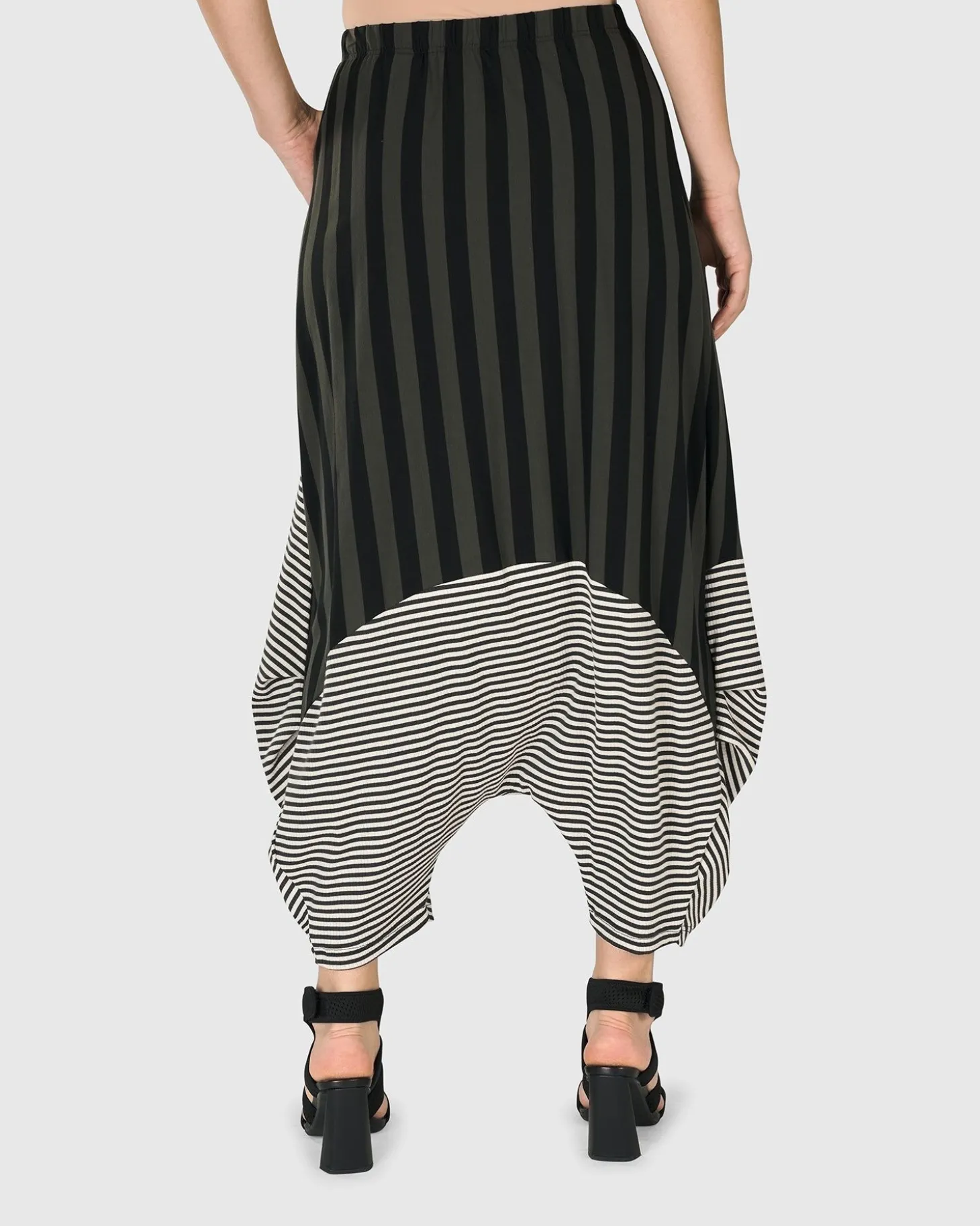 Women Alembika Urban Imperial Harem Pants, Stripes