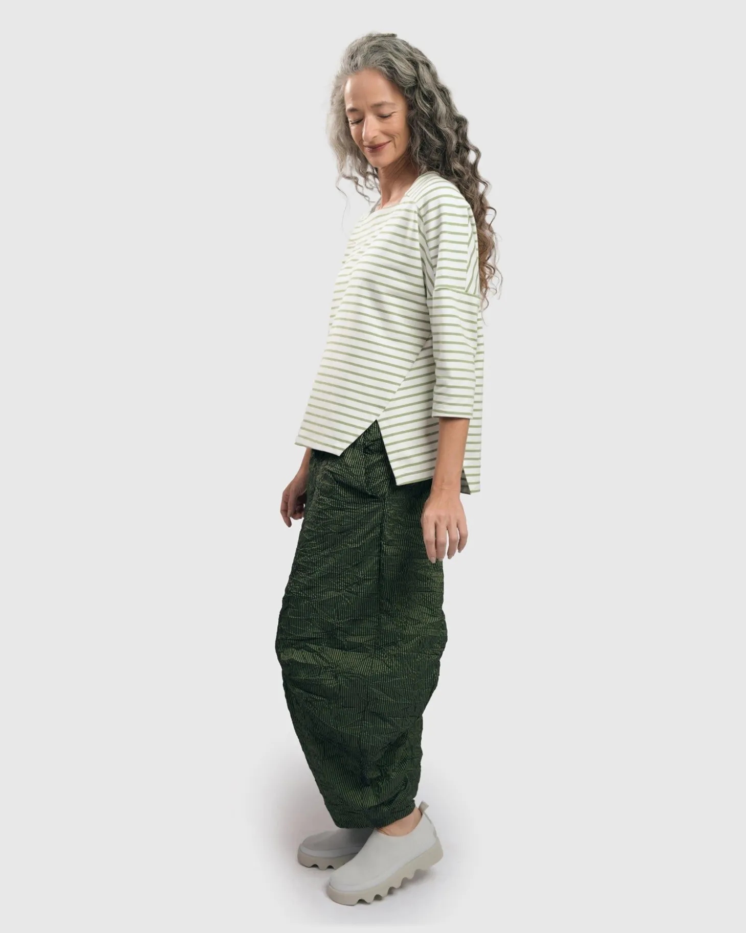 Women Alembika Urban Jagger Stripe Top, Green