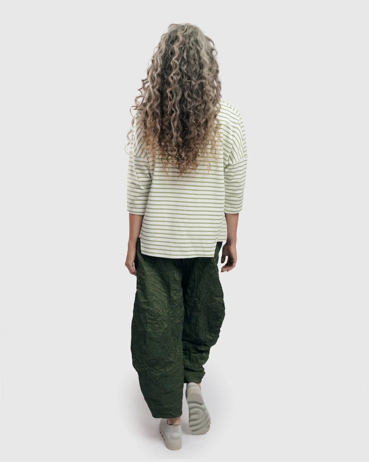 Women Alembika Urban Jagger Stripe Top, Green