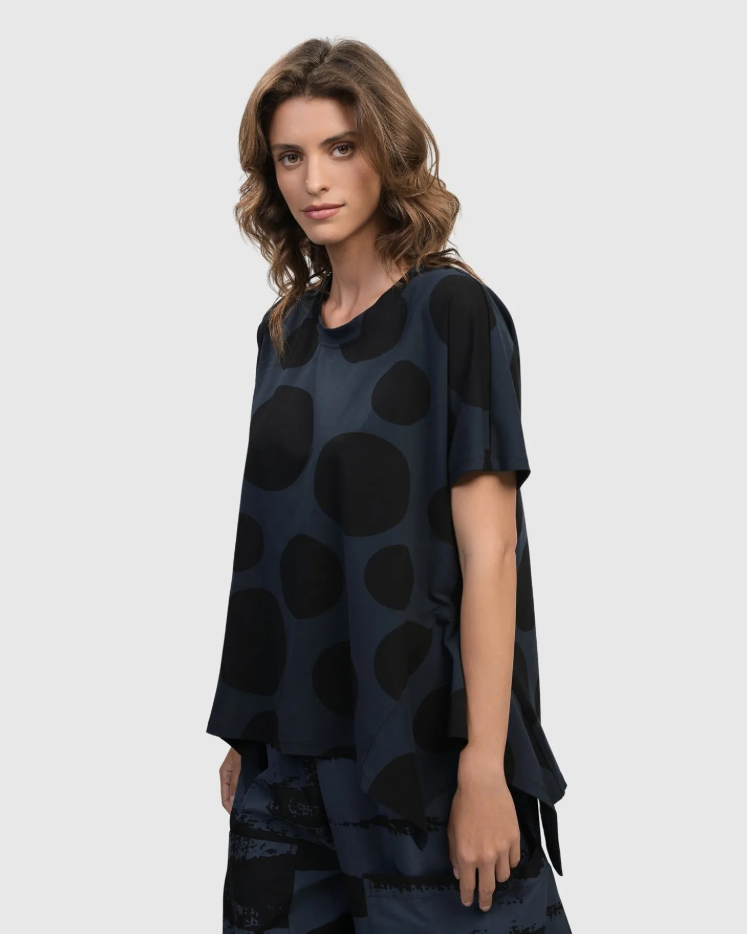 Women Alembika Urban Juliana Relaxed Top, Navy
