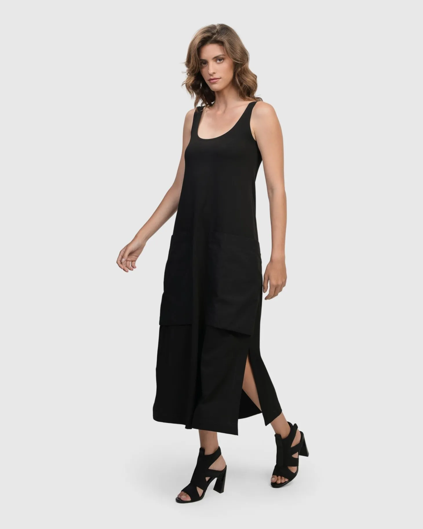 Women Alembika Urban Maxi Tank Dress, Black
