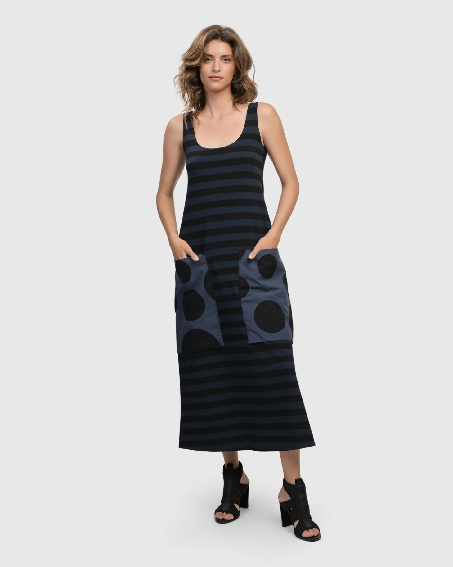 Women Alembika Urban Maxi Tank Dress, Navy