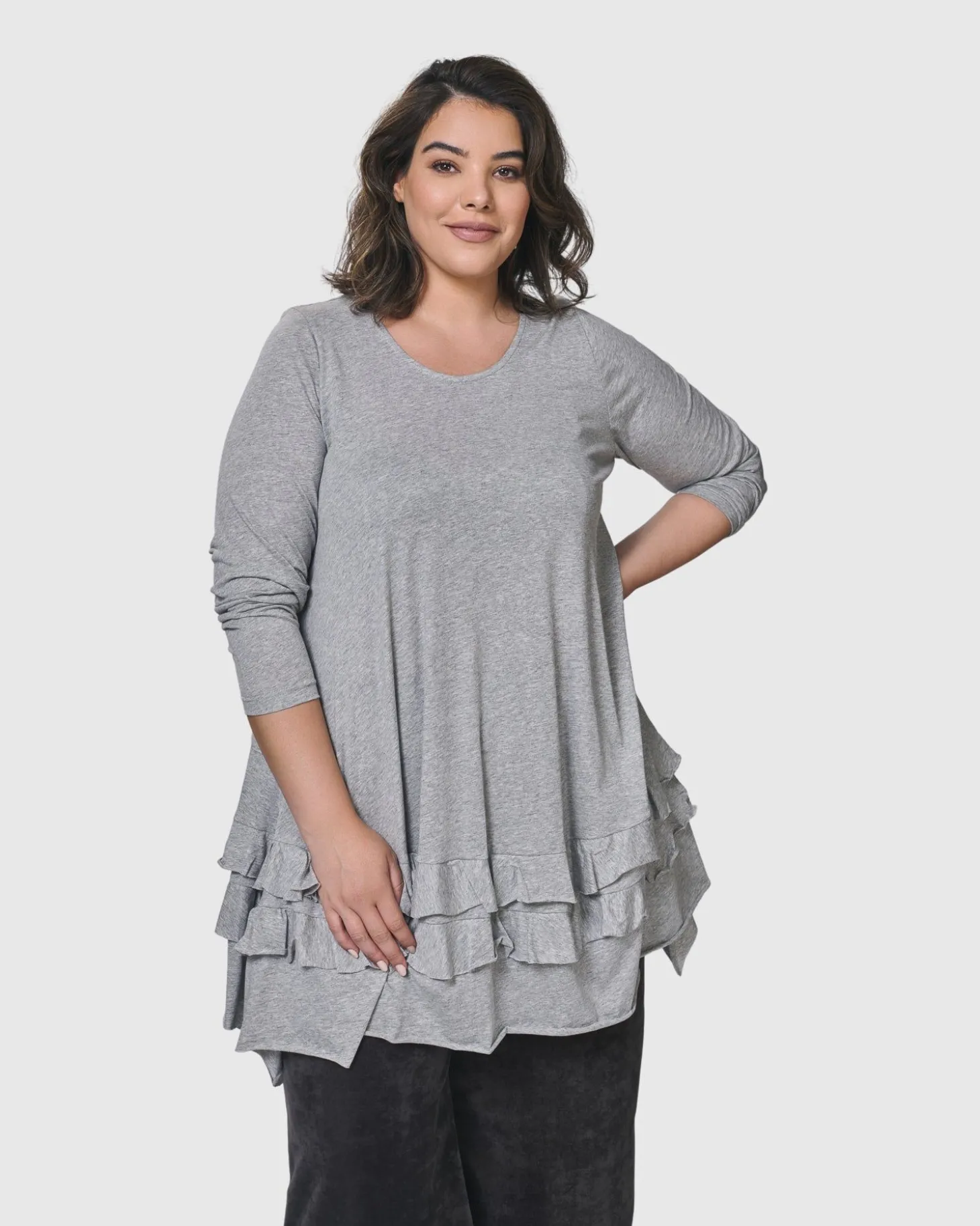 Women Alembika Urban Options Top, Gray