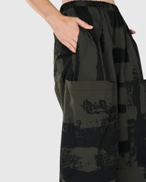 Women Alembika Urban Origami Barrel Pants, Khaki