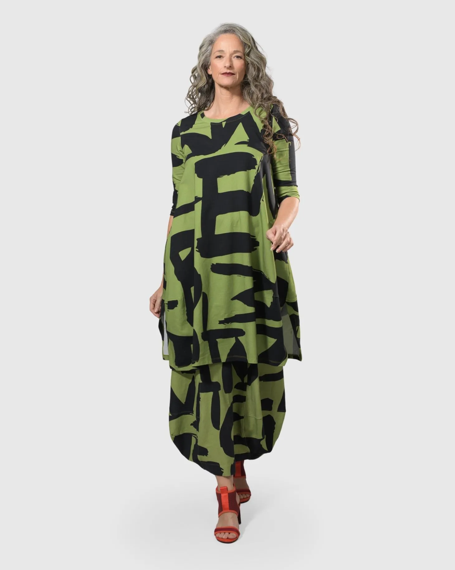 Women Alembika Urban Ripley Punto Pants, Green Marker