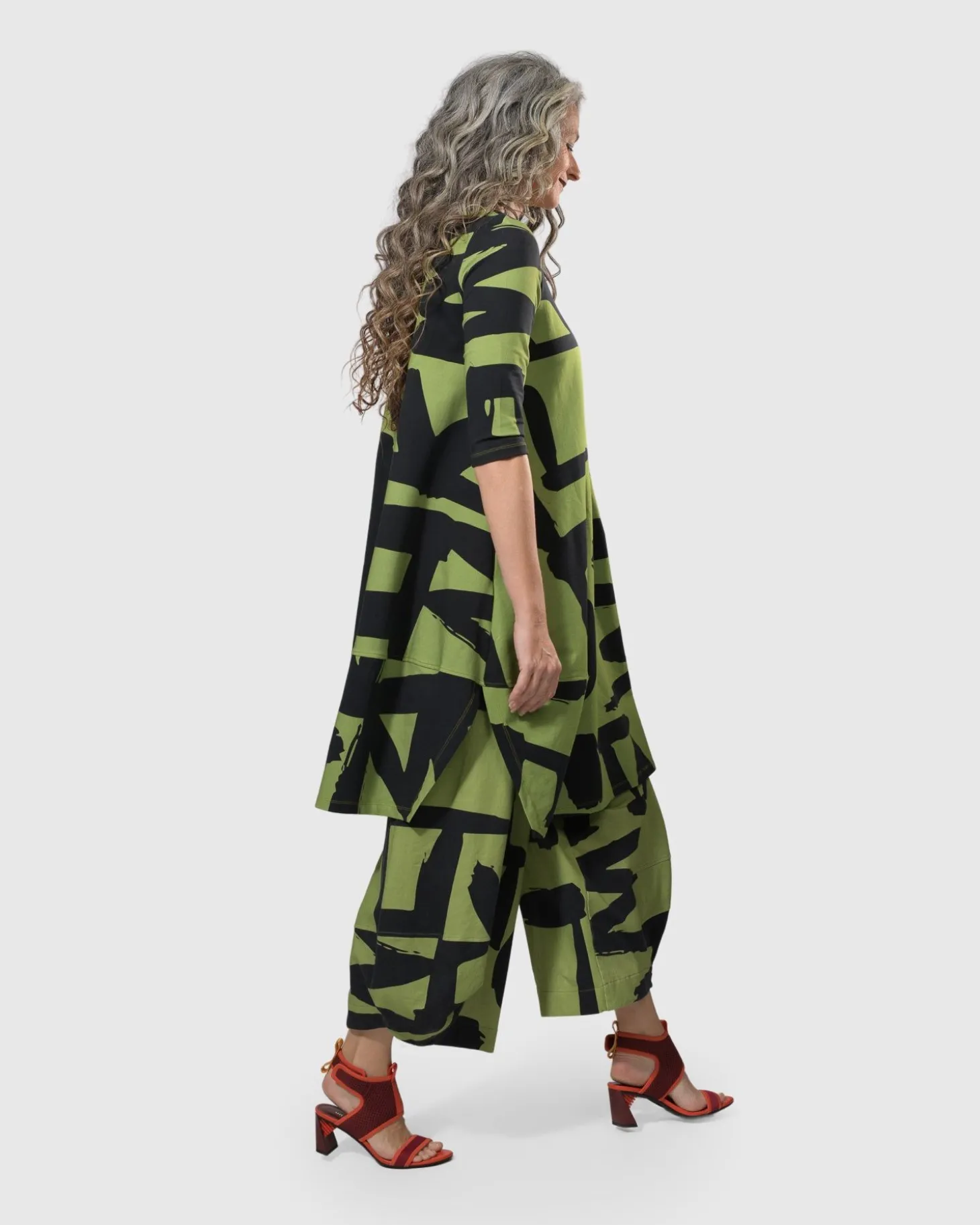 Women Alembika Urban Ripley Punto Pants, Green Marker