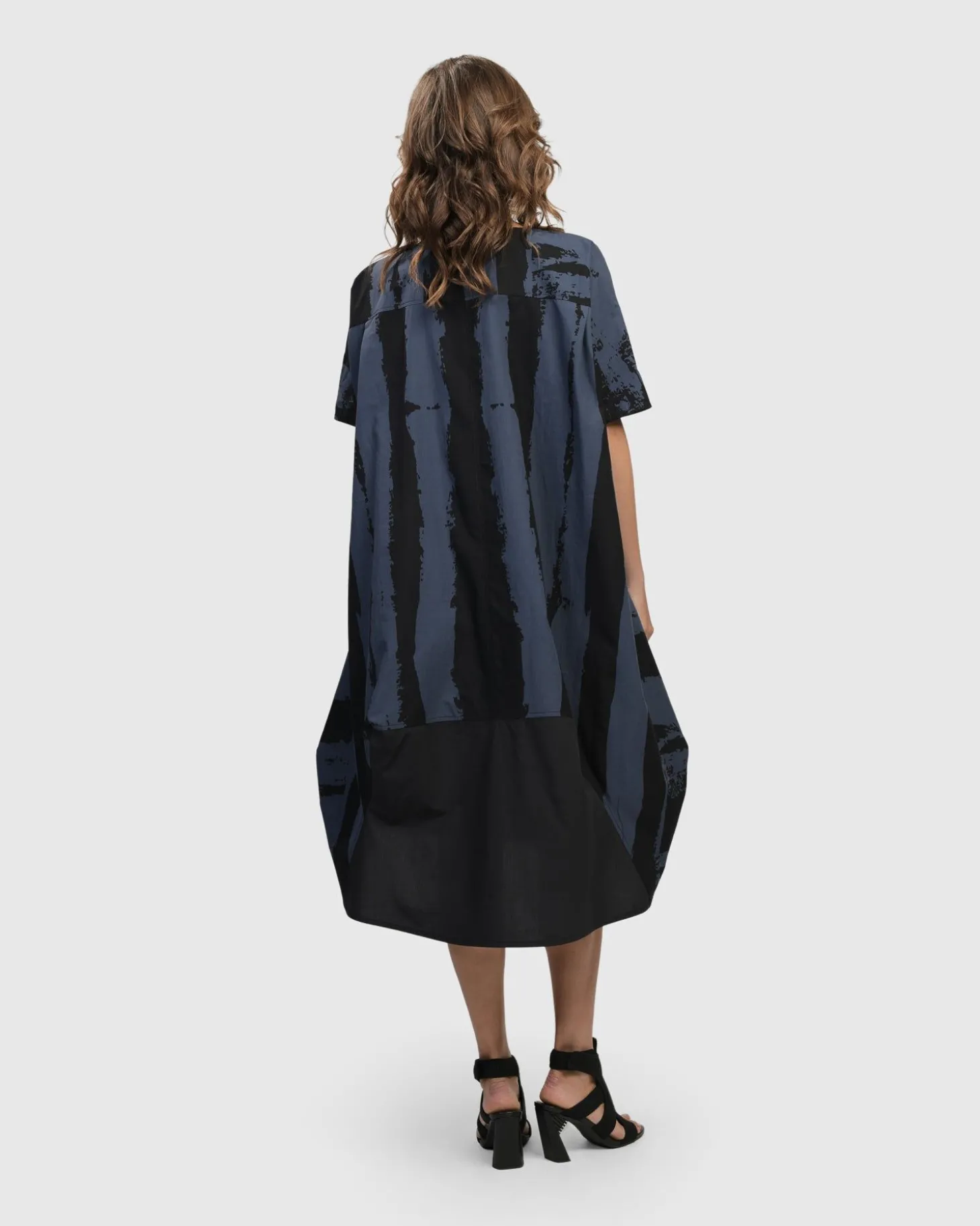 Women Alembika Urban Streets Muumuu Dress, Navy