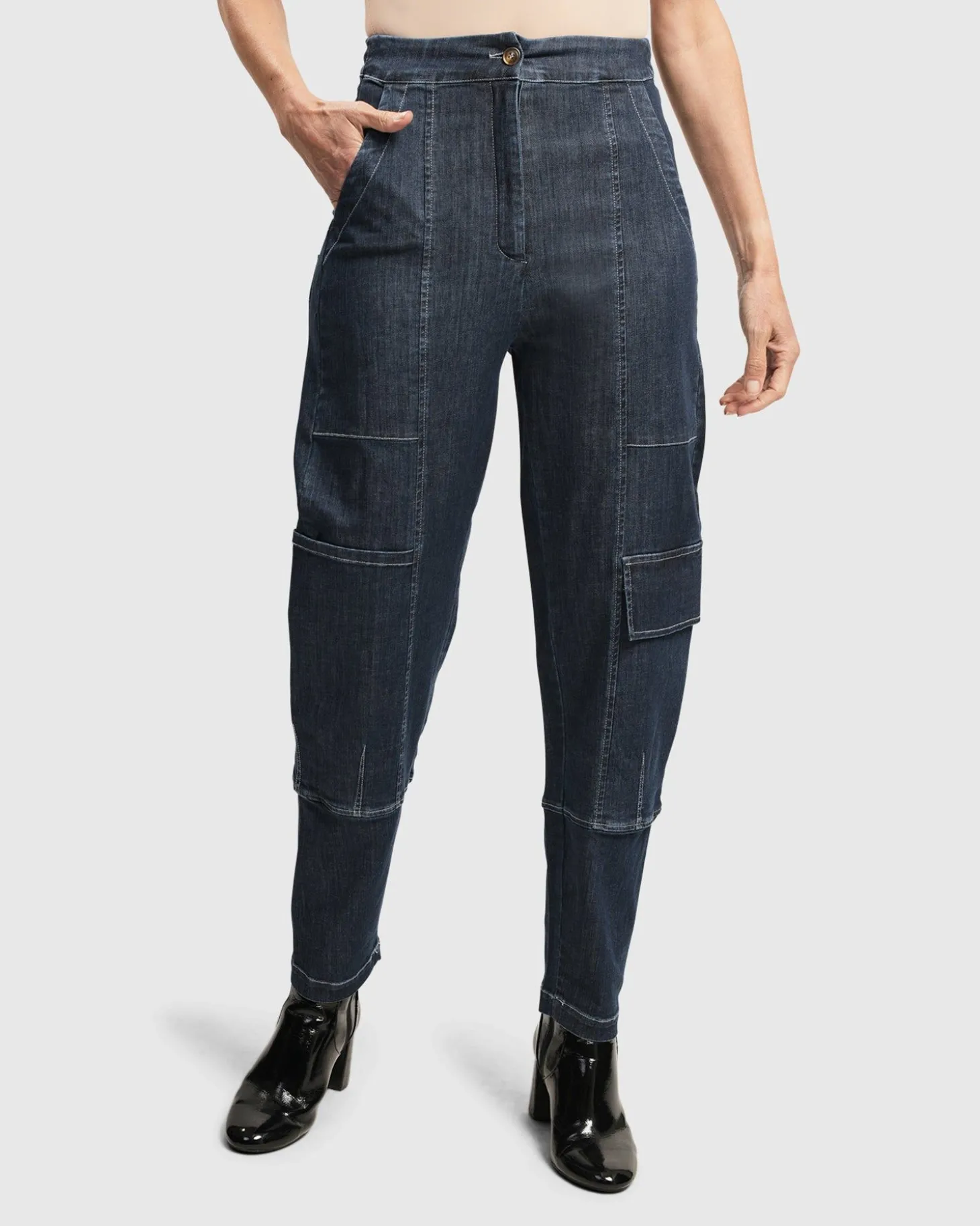 Women Alembika Urban Strut Pants, Denim