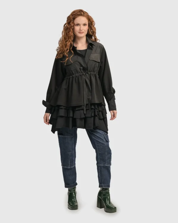Women Alembika Urban Strut Poker Jacket, Black