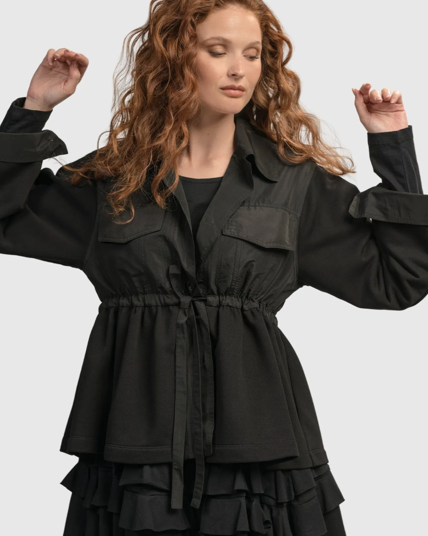 Women Alembika Urban Strut Poker Jacket, Black