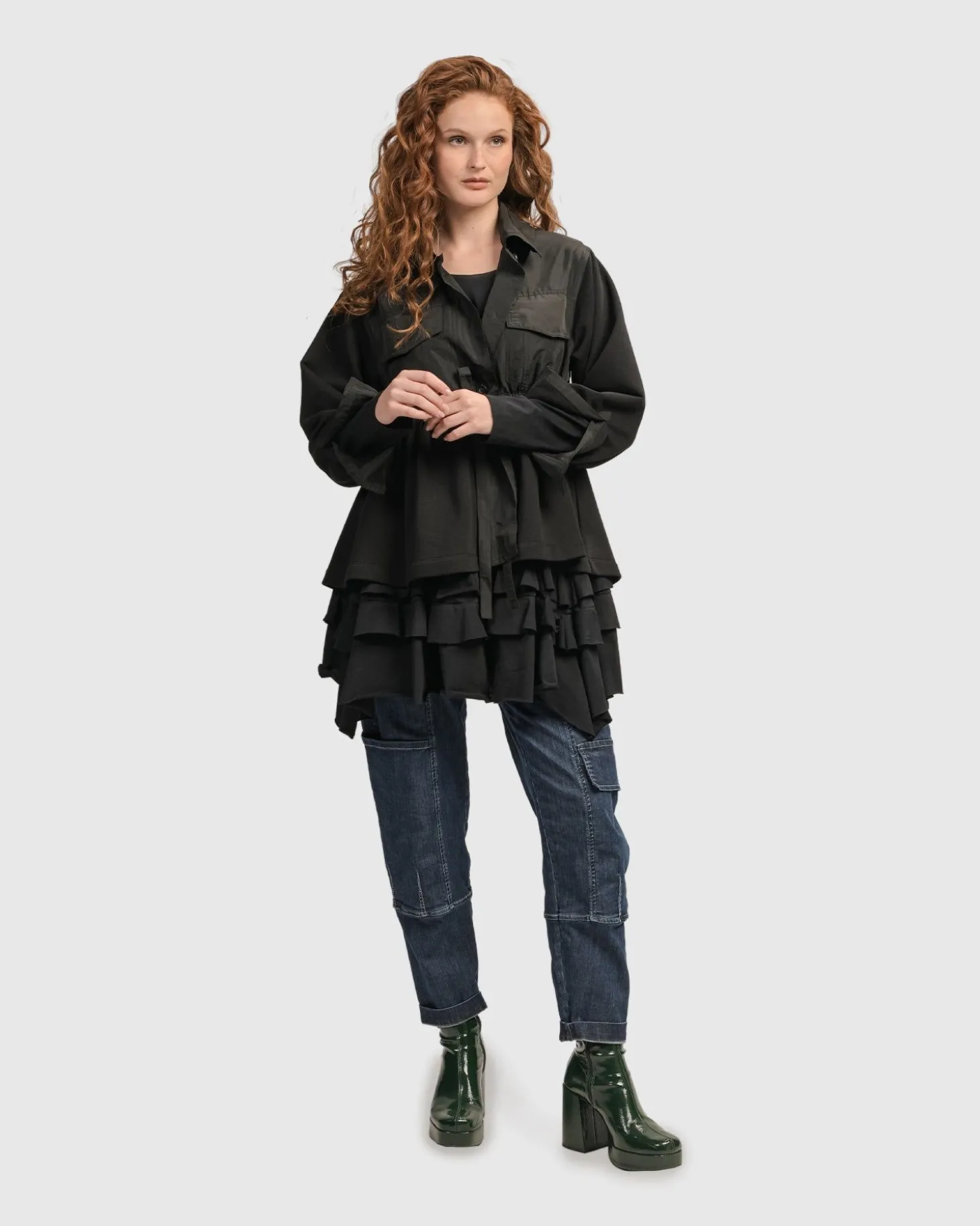 Women Alembika Urban Strut Poker Jacket, Black