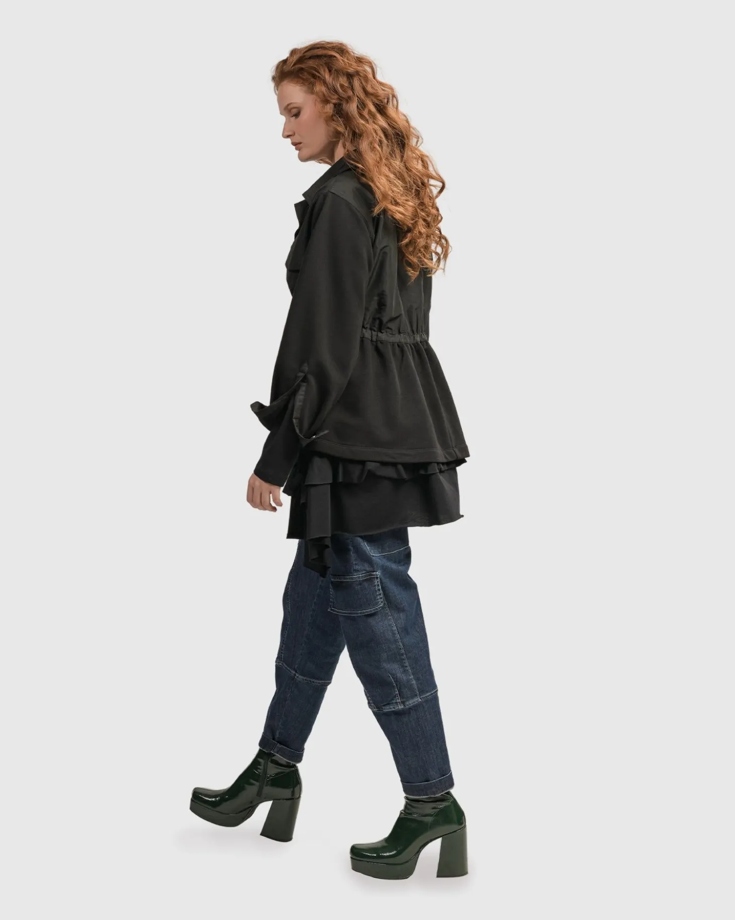 Women Alembika Urban Strut Poker Jacket, Black