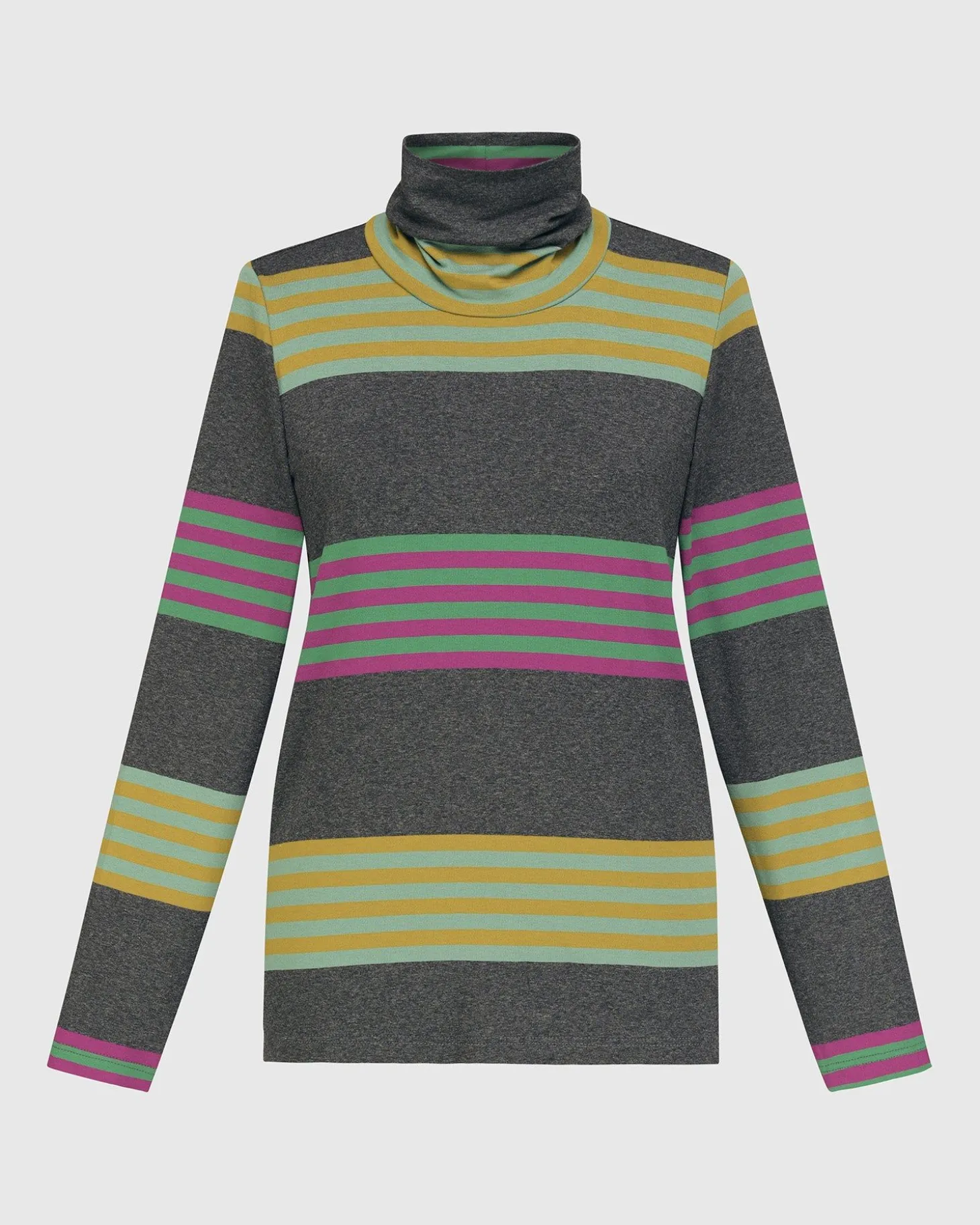 Women Alembika Urban Wine Bar Turtleneck Top, Stripes