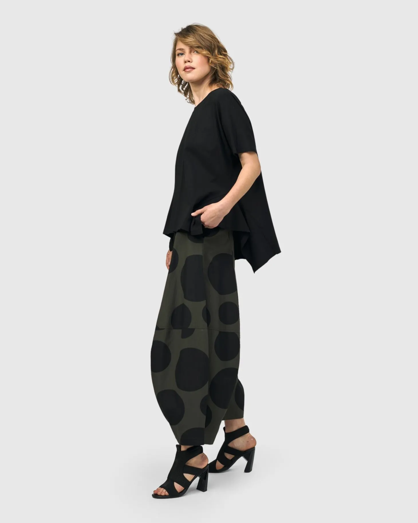 Women Alembika Urban Yamamoto Relaxed Top, Black