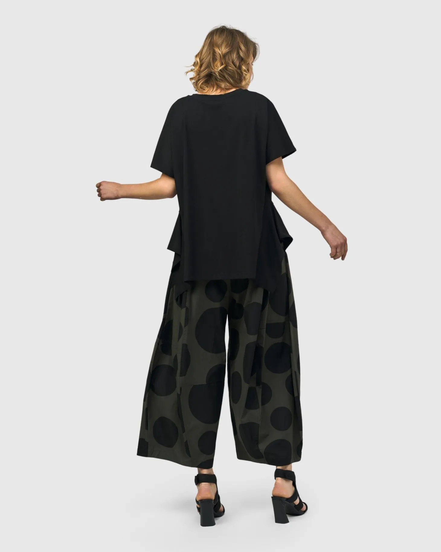 Women Alembika Urban Yamamoto Relaxed Top, Black