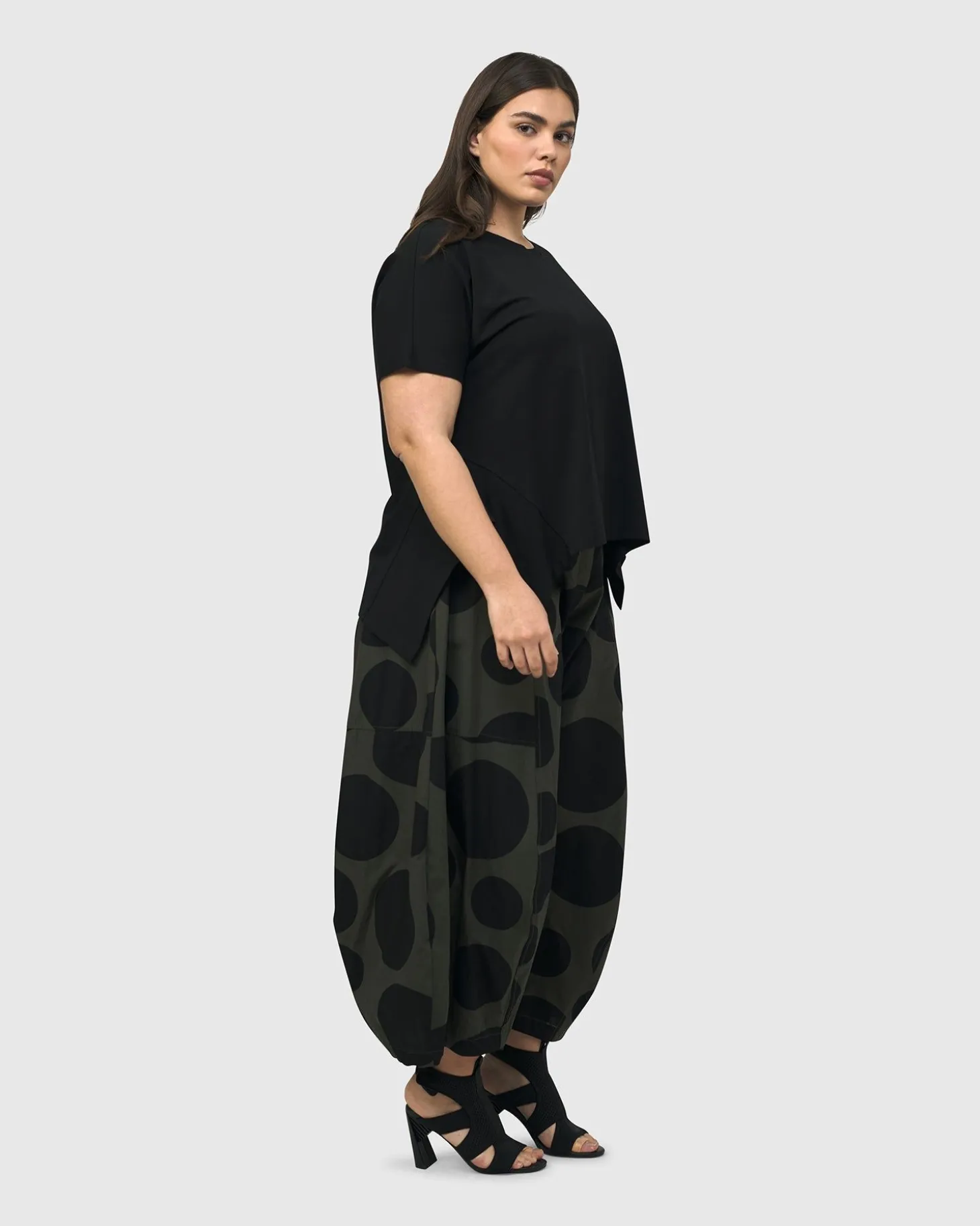 Women Alembika Urban Yamamoto Relaxed Top, Black