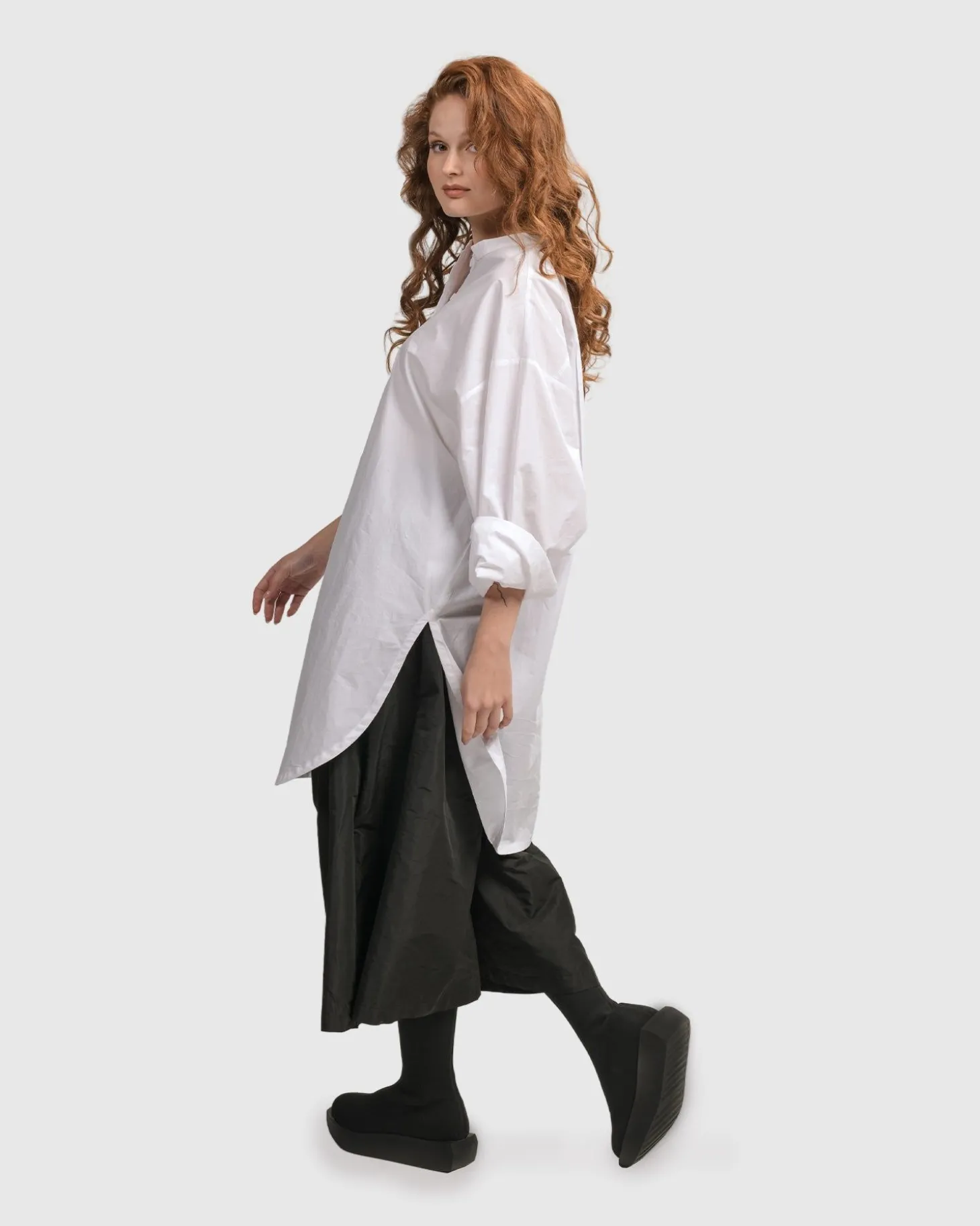 Women Alembika Urban Zen Tunic Top, White