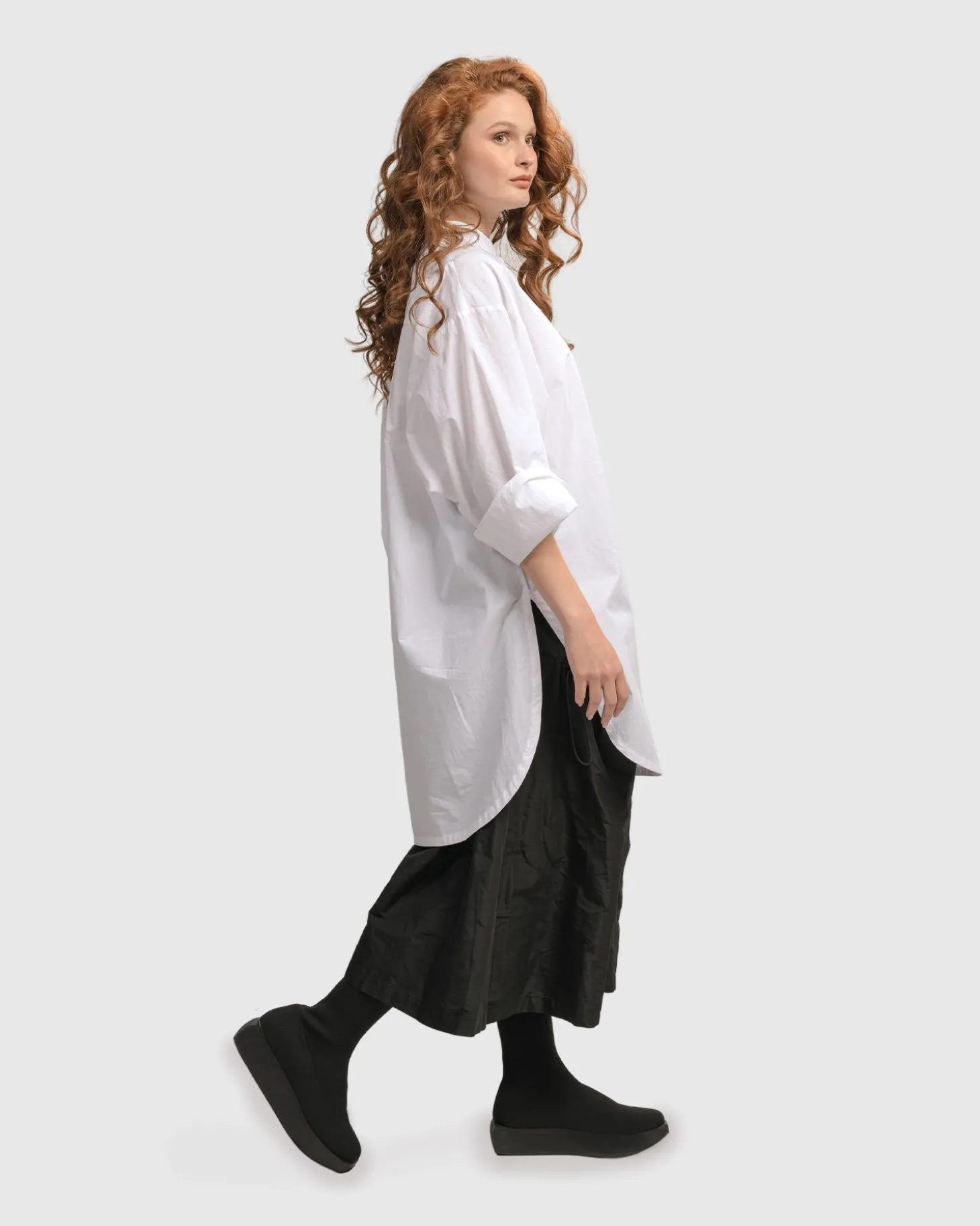 Women Alembika Urban Zen Tunic Top, White