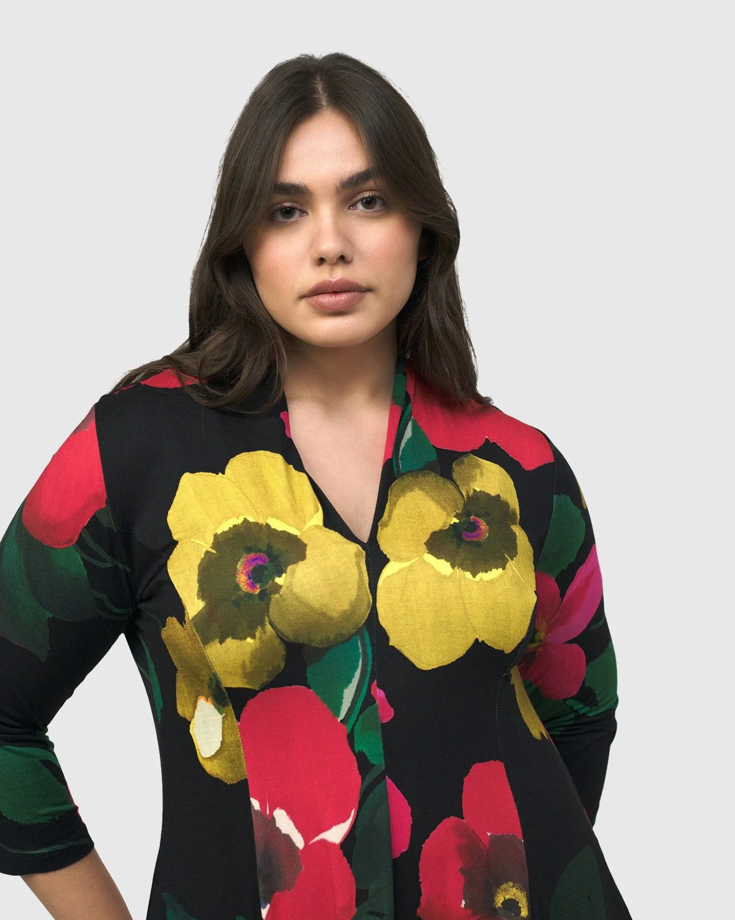 Women Alembika Valencia Cocoon Dress, Garden