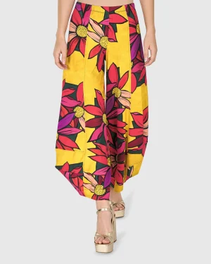 Women Alembika Wildflower Punto Pants, Bouquet